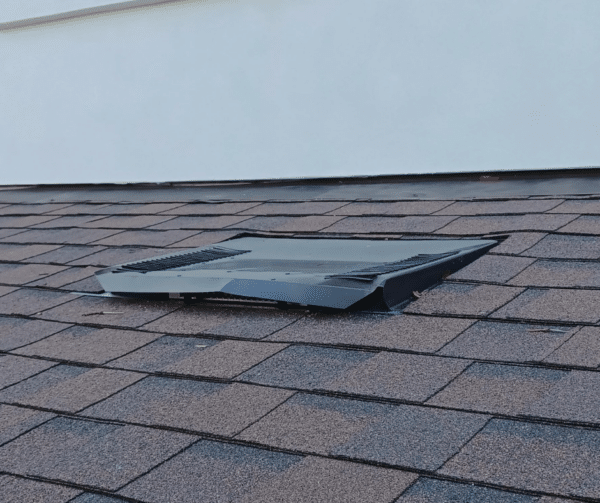 Damaged Roof Vents